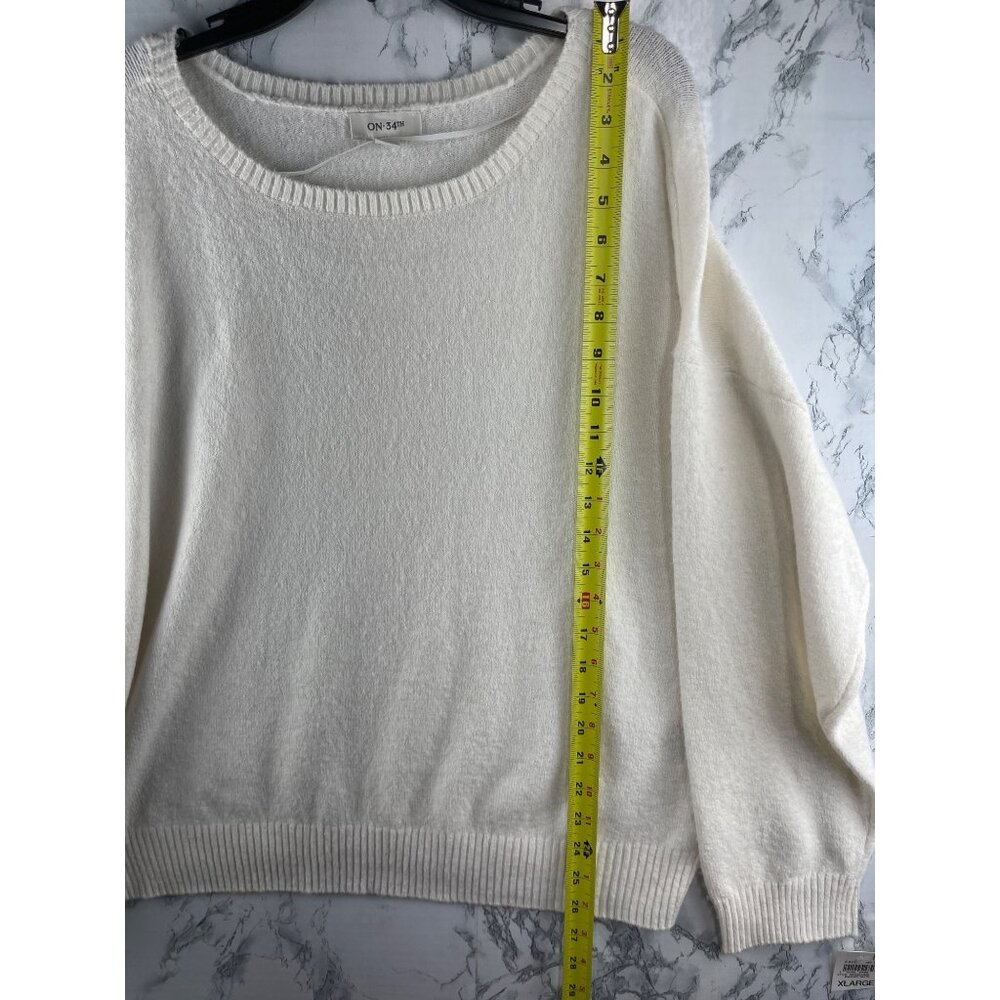 ON 34th Womens XL Sweater Knit Pullover Soft Fall Fashion cozy and soft - Picture 3 of 9